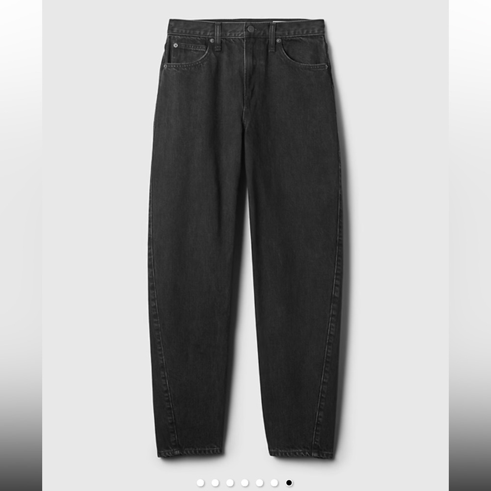 GAP High Rise Barrel Jeans - Picture 2 of 8